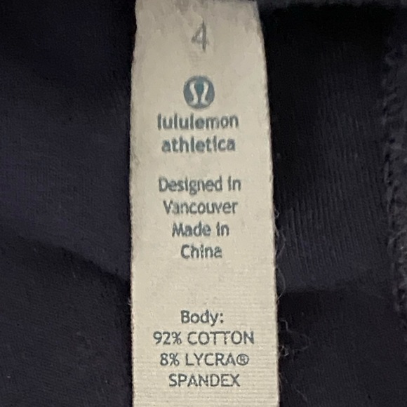 Lululemon Navy Savasanna Wrap - Picture 8 of 8
